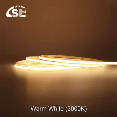 120lm/w Natura calda Bianco COB LED Strip Light per il gabinetto camera da letto illuminazione della cucina