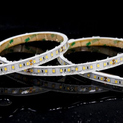 8mm PCB Larghezza 110v220v 10mm 180leds 3000K IP67 Waterproof Die-Cutting Board SMD2835 LED Strip Light per hotel