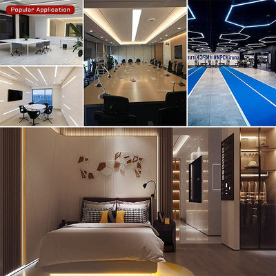 384 chip/m COB Alta luminosità DC12V24V Caldo 3000K Led Strip Light per TV