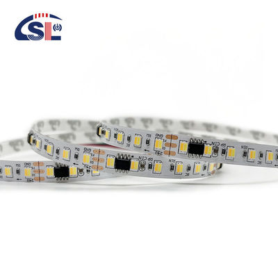 3- Acqua corrente 12v24v 8mm 120leds 6500K Bianco elettroplate SMD2835 LED Strip Light