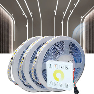 Acqua corrente 12v24v 8mm 120leds 3000K-6500K Electroplate SMD2835 Led Strip Light