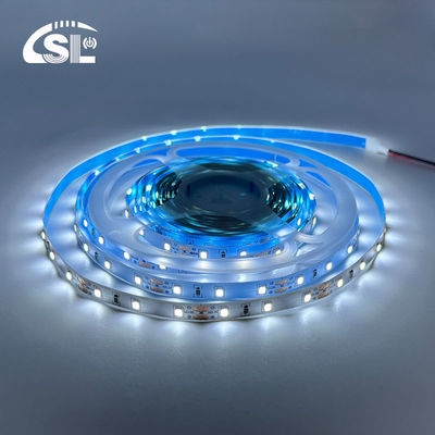DC 12V 60leds 8mm10mm 12000K Cool White Die-Cutting Board Led Strip Light per la decorazione della stanza