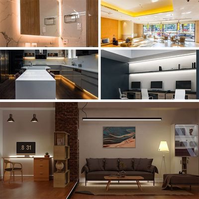 IP20 DC12V24V 8mm10mm Larghezza 480Leds 3000K4000K6500K Flessibile COB Led Strip Light per decorazioni esterne e interne