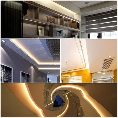 12v24v 8mm 6500K Bianco 120leds Electroplate SMD2835 Led Strip Light con CRI Ra 90