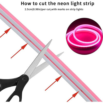 Hotel Popolare Silicone Neon Flex Rosa LED Neon Flex DC 12V IP65 Impermeabile 8x16mm 120 LED/M