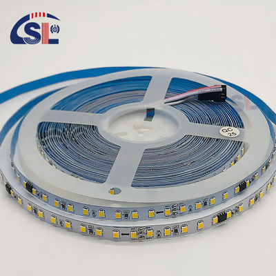 Striscia luminosa LED residenziale DC12V 24V SMD2835 PCB elettroplate 120Ds 8mm Ra 80 3000K