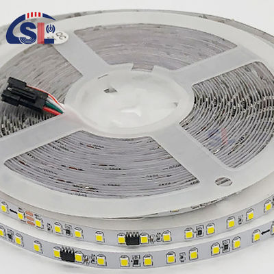 DC12V / 24V SMD2835 Electroplate PCB 240Ds 8mm Ra 80 4000K LED Light Strip per la casa