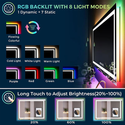 8mm 2811 60Ds DC12V RGB LED Light Strip per ambienti e residenziali