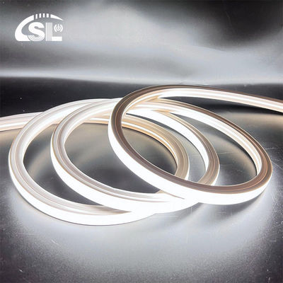 48V 16x16mm Forma piatta Curvatura verticale IP65 LED impermeabile Neon Flex 6000K