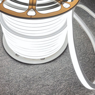 48V 16x16mm Forma piatta Curvatura verticale IP65 LED impermeabile Neon Flex 6000K