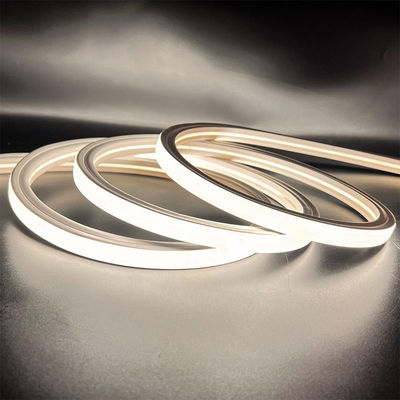 Neon Flex bianco naturale 4000K DC 48V 16x16mm Forma piana Curvatura verticale IP65 LED impermeabile Neon Flex