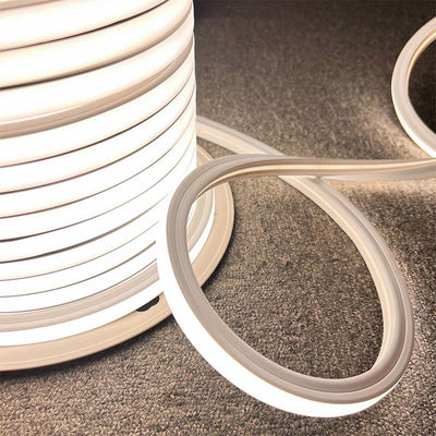 Neon Flex bianco naturale 4000K DC 48V 16x16mm Forma piana Curvatura verticale IP65 LED impermeabile Neon Flex