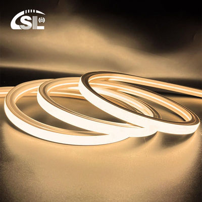 4100K 48V 16x16mm Forma piatta Curvatura verticale IP65 LED impermeabile Neon Flex 3000K