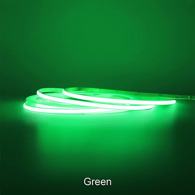 Lumiera a striscia a LED COB duratura IP20 8mm 12V24V 320leds Verde per esterni interni