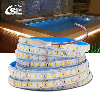 Striscia di illuminazione COB 110v220v 8mm 120leds 4000K IP67 Scheda fustellatrice impermeabile SMD2835 Striscia LED
