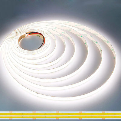 Alta densità 8mm10mm 320leds 6500K White COB Led Strip Light per la decorazione interna