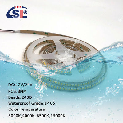 12v24v 240leds SMD2835 LED Strip Light in 2700K-15000K Temperatura del colore