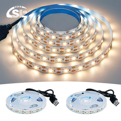 3- 120° Angolo del fascio 5v 120leds 8mm 4000K naturale Una luce una taglio SMD2835 Led Strip Light