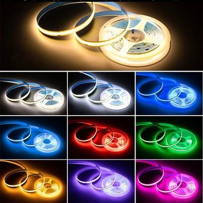 Personalizzazione Alta luminosità COB LED Strip Light con indice di resa del colore Ra di 90