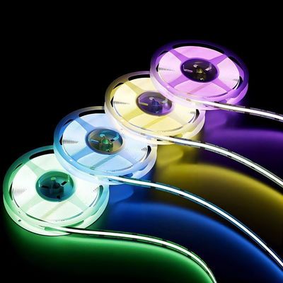Personalizzazione Alta luminosità COB LED Strip Light con indice di resa del colore Ra di 90