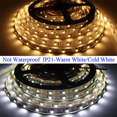 IP65 impermeabile 5V 120leds 8mm 3000K caldo bianco elettroplate SMD2835 LED Strip Light