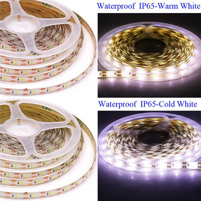 IP65 impermeabile 5V 120leds 8mm 3000K caldo bianco elettroplate SMD2835 LED Strip Light