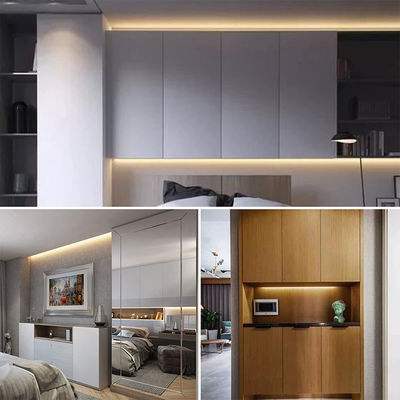 Hotel 5V 8mm 320leds 4000K naturale 1cm un taglio IP65 impermeabile elettroplata flessibile COB Led Strip Light