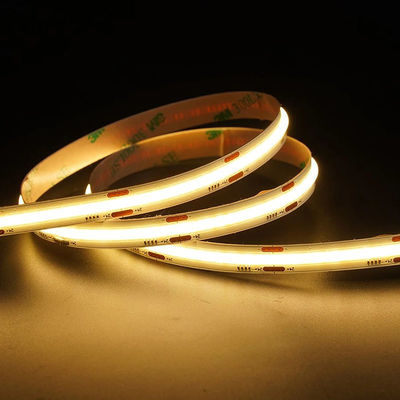 Ra 70/80/90 CCT COB LED Strip Light 8mm10mm 608leds 3000K-6500K per il gabinetto retroilluminazione TV