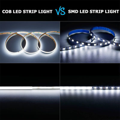 5v 320leds 8mm 6500K White COB Led Strip Light per l'illuminazione abitativa con comando di interruttore