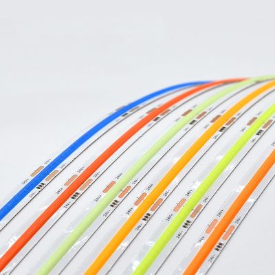 320 led rosso oro giallo ghiaccio blu blu verde viola colorato flessibile COB LED luce a striscia
