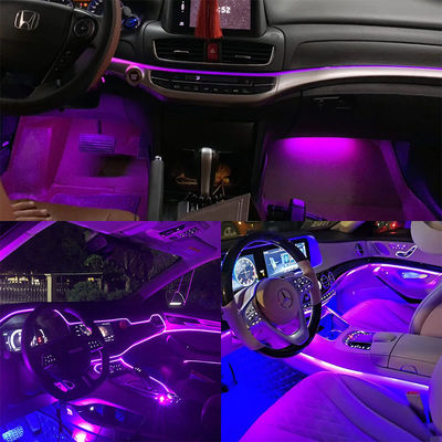 12v24v Wifi Control Mode 8mm 320leds viola Alta luminosità COB LED Strip Light 0.06kg