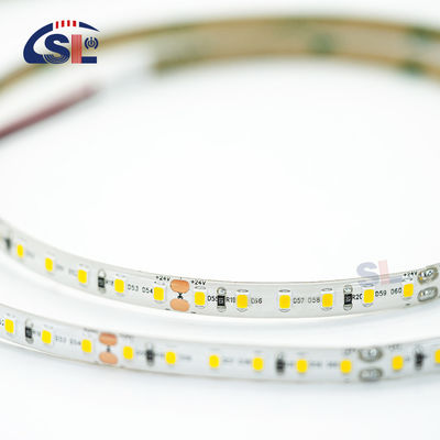 3- Acque resistenti colla PU piena colorata 120LEDS IP65 SMD2835 LED Strip 12/24V 8mm PCB