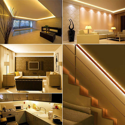 110v220v 10mm 240leds 3000K4000K6500K Flessibile Tavola di taglio a stampo SMD2835 Led Strip Light