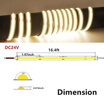 10W/m o Walt personalizzabile per metro COB LED Strip Light per cucina e soggiorno