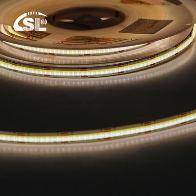 Non impermeabile 24v COB 320Ds 8mm Ra 80 CCT Tricolor Cob LED Light Strip