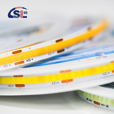 320 Led/M 480 Led/M High Density Cob Led Strip Light 12v 24v con flusso luminoso di 880lm