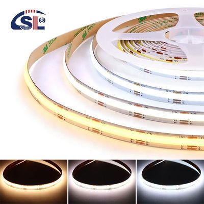 Flessibile nastro 576 LED/m 12V 24V DC 2 Wire CCT COB Strip Light per progetti di illuminazione