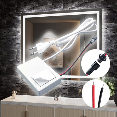 12V 1A 12W Bagno Specchi intelligenti Un sensore tattile a colori con facile installazione