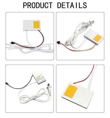 73*47*13mm Smart Bathroom Mirror Touch Switch con tensione di uscita DC12V e luce LED