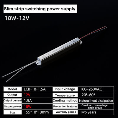 Semplice uscita 1A 2A 3A 5A 8.5A 10A 15A 20A 25A 30A 40A 50A 60A alimentazione di commutazione AC DC 5V 12V 24V 36V 48V