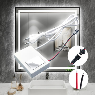 60W 12V Defogger con una chiave un colore selezionato LED Dimmer Mirror Touch Sensor Switch