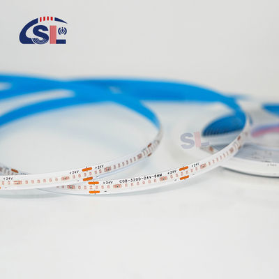 Elettroplate COB 24v COB 320Ds 8mm Ra 85 Verde LED Light Strip -20 - 45°C