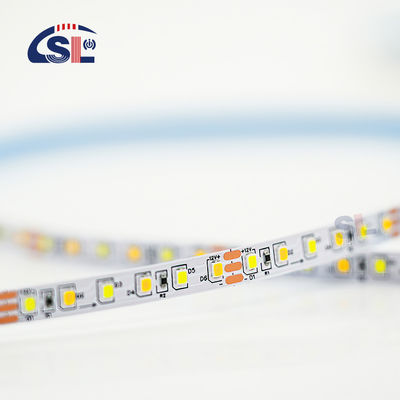 Tavola di taglio a stampo a doppio colore flessibile SMD2835 Led Strip Light 3000K-6500K Caldo Bianco -Bianco