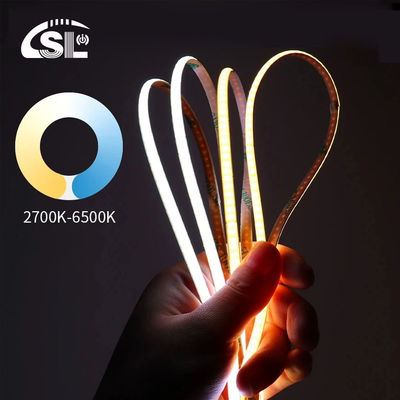 SL- COB-03208DB 8mm PCB Larghezza 180° Angolo di visione Blu LED Light Strip