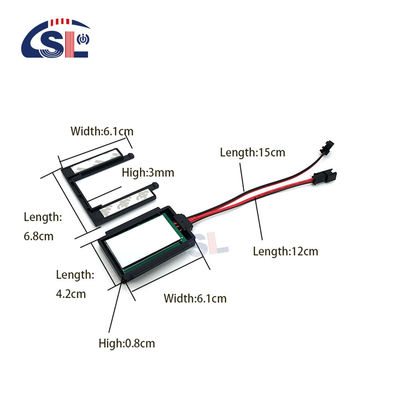 12V Single Key Smart LED Mirror Touch Sensor Switch per l'interruttore touch dimmer a diretta