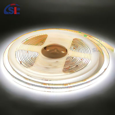 Electroplate COB 24v COB 608Ds 8mm Ra 85 LED Light Strip 3000K-6500K Ideale per uso residenziale