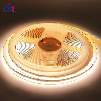 Electroplate COB 24v COB 608Ds 8mm Ra 85 LED Light Strip 3000K-6500K Ideale per uso residenziale