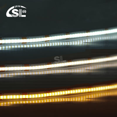 Electroplate COB 24v COB 576Ds 8mm LED Light Strip per creare un'atmosfera rilassante