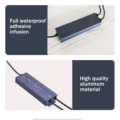 Conduttore LED impermeabile AC/DC12V 24V per illuminazione esterna 36W 60W 100W 150W 200W 300W 400W