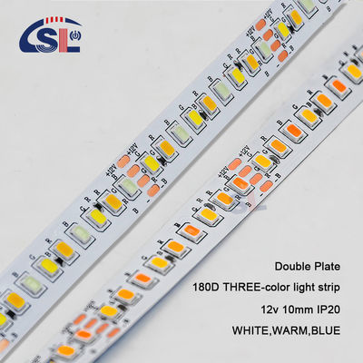 10mm 2835 180D Caldo Bianco Azzurro 12V LED Lighting Strip per Residential Mirror Illuminazione del bagno